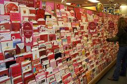 各種バレンタインデーカード